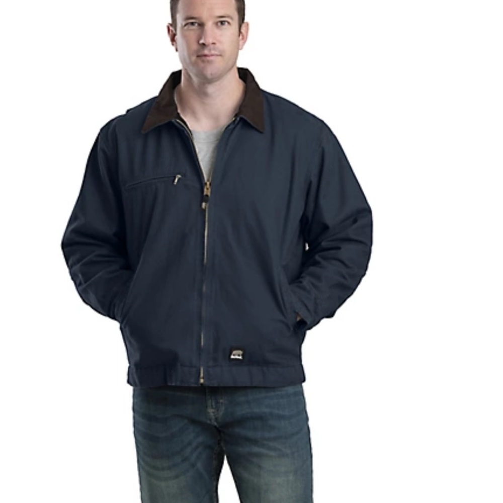 Berne Men's  Detroit Style,Washed Duck 12ounce Cotton
